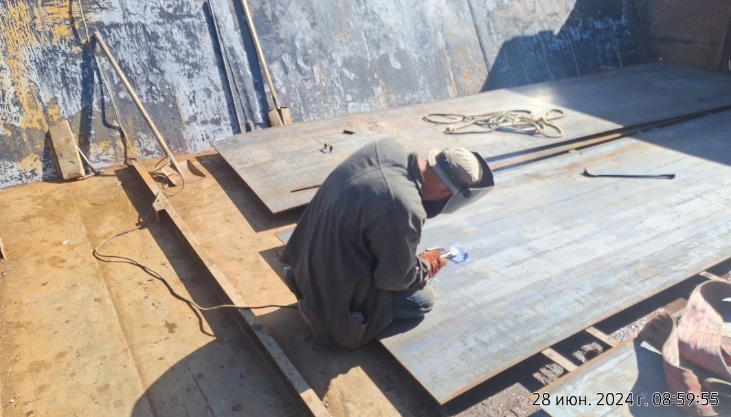 Обработка, демонтажные работы в г. Речице (Фарфоровый завод)