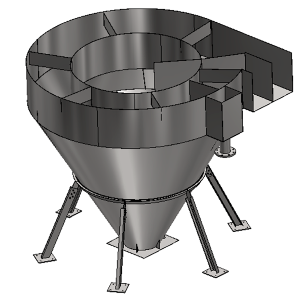 Песколовка с круговым движением