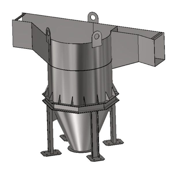 Песколовка тангенциальная