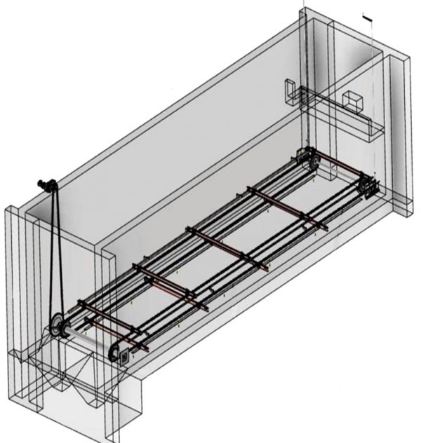 Механизм скребковый