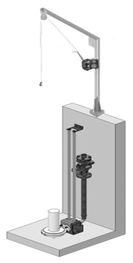 Насос в комплекте с монтажным оборудованием