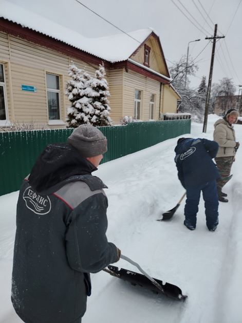 Отчет по уборке снега